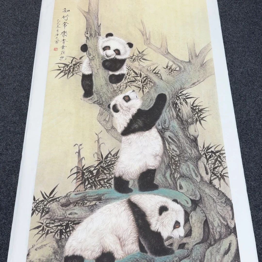 国画纯手绘花鸟山水作品