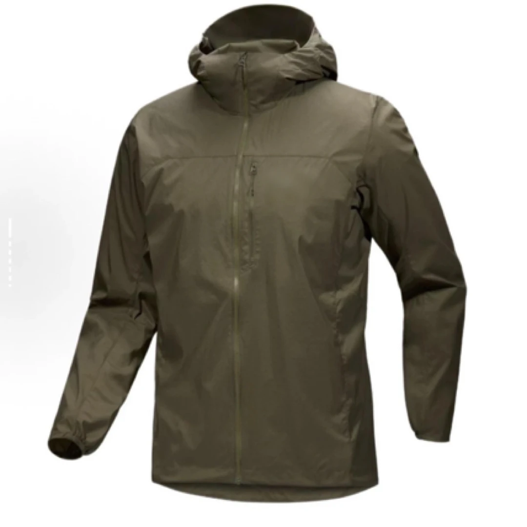 户外夏季男女通用轻薄可收纳连帽防风抗撕裂防晒衣