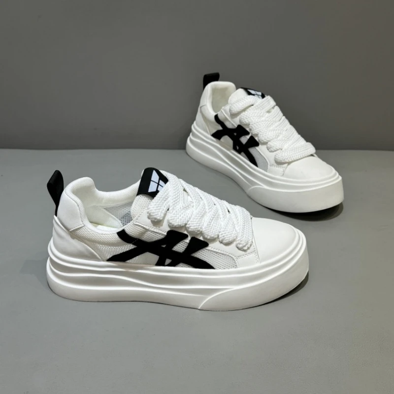 夏季新款网面透气潮流配色软底软面轻质舒适透气时尚百搭时尚板鞋