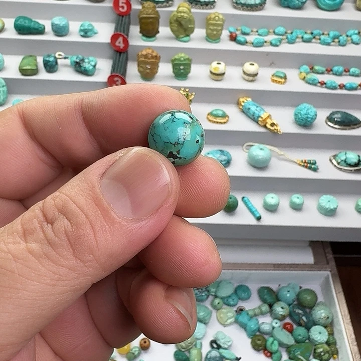 绿松石未镶嵌配饰