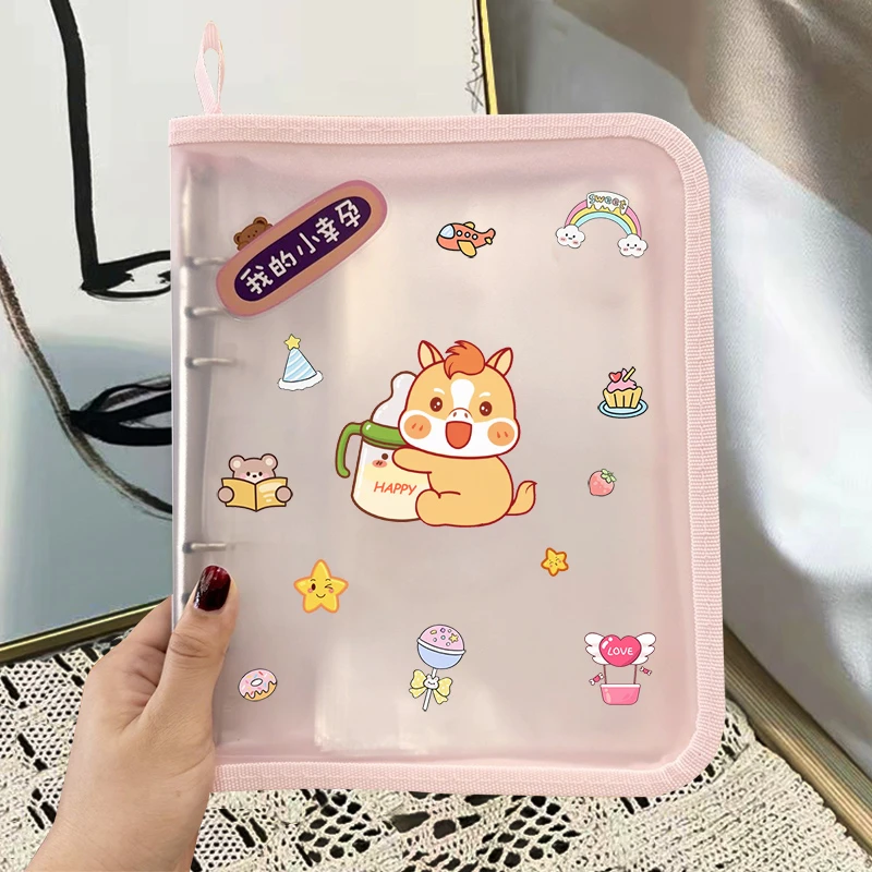 马宝宝孕检收纳册拉链多功能可爱产检包孕期b超报告单资料档案册