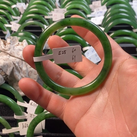 和田玉（碧玉）手镯未镶嵌❣️****