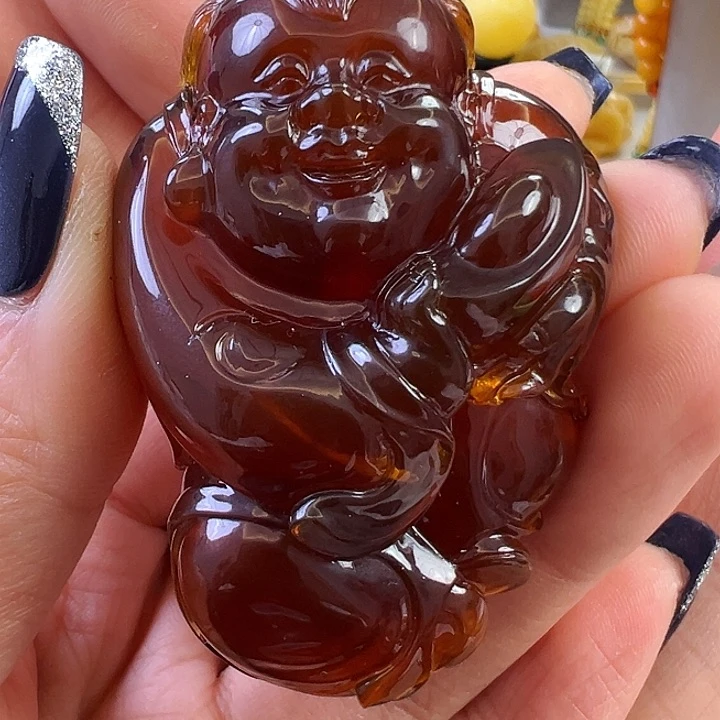 蜜蜡颈饰未镶嵌蜜蜡