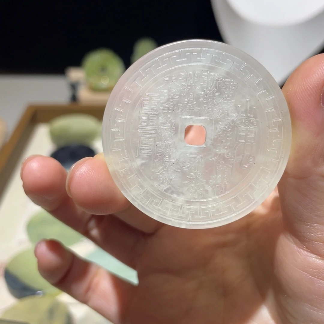 岫玉未镶嵌颈饰16