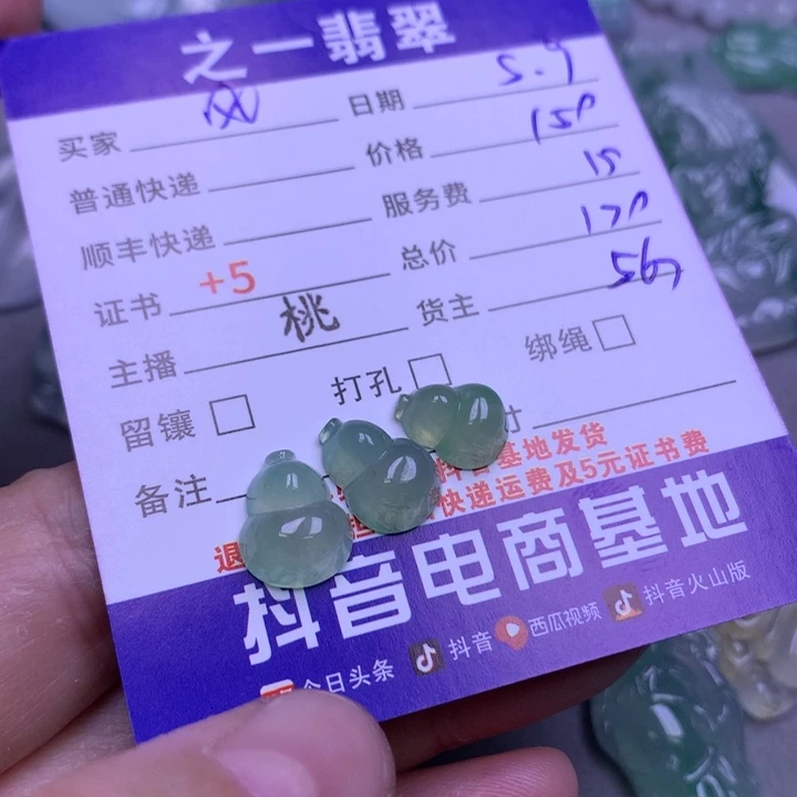 翡翠未镶嵌颈饰❤️**