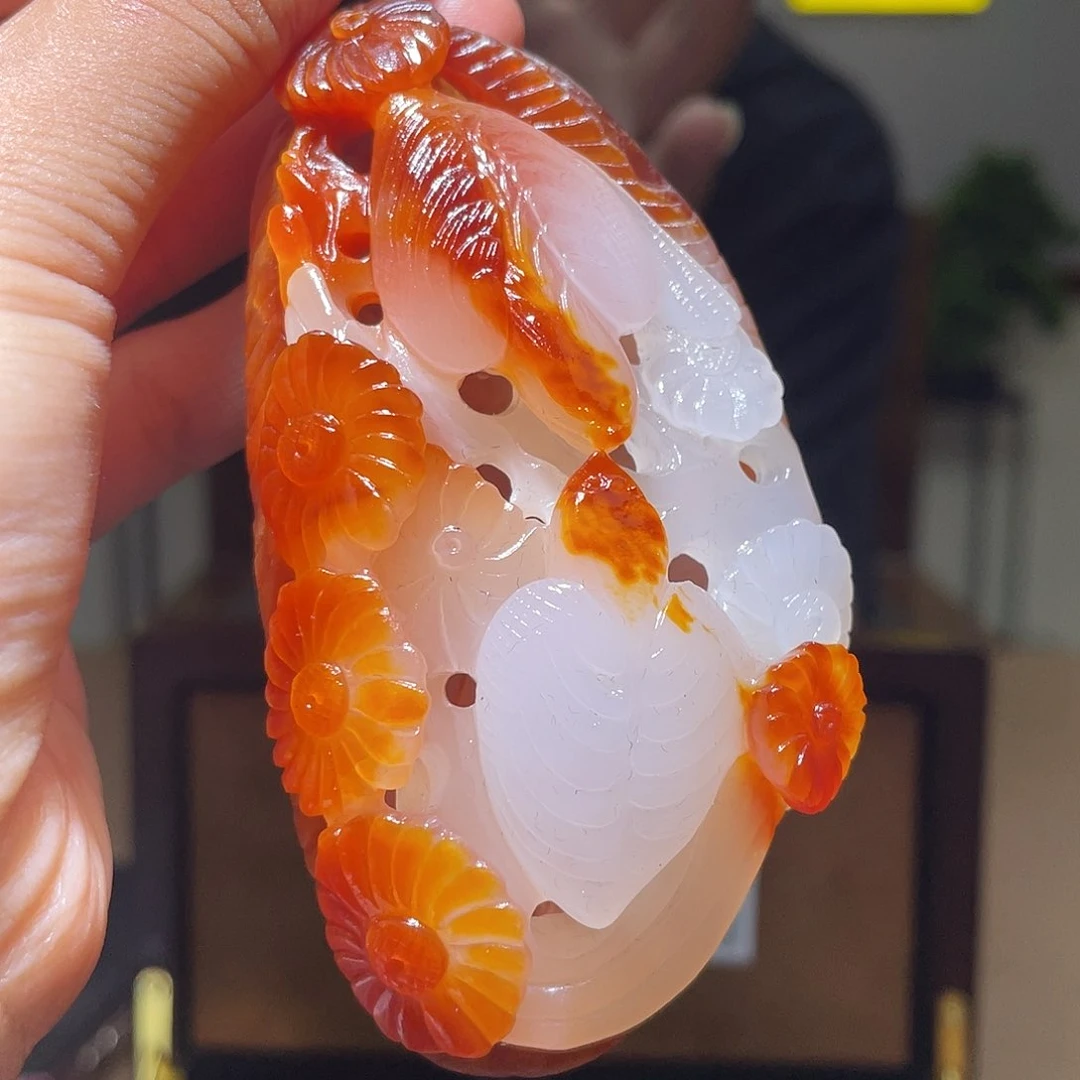 和田玉未镶嵌颈饰d2