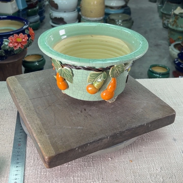 泳坤堂石湾盆陶瓷