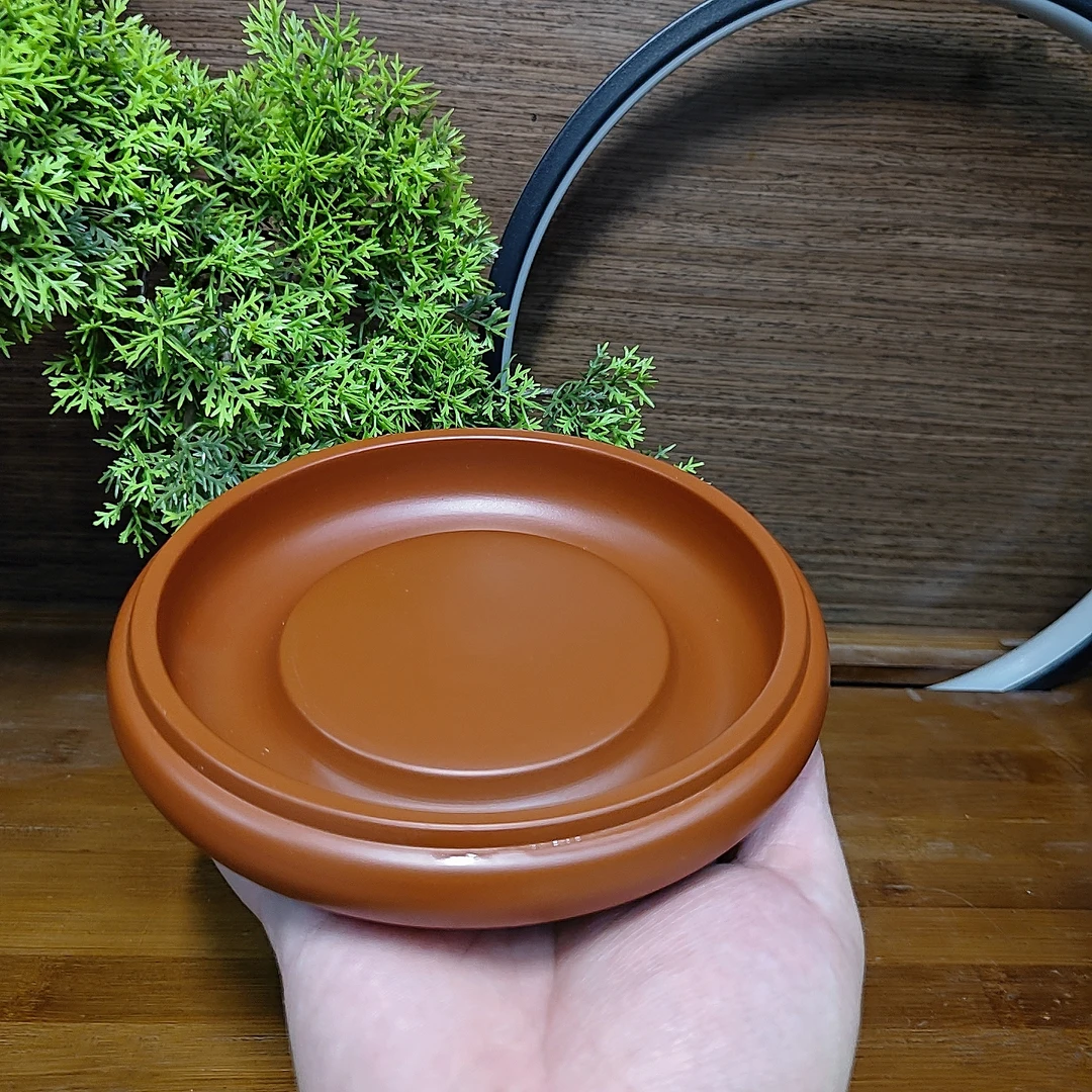 （朱泥壶承）高档茶壶底座手拉壶底座圆形壶托家用