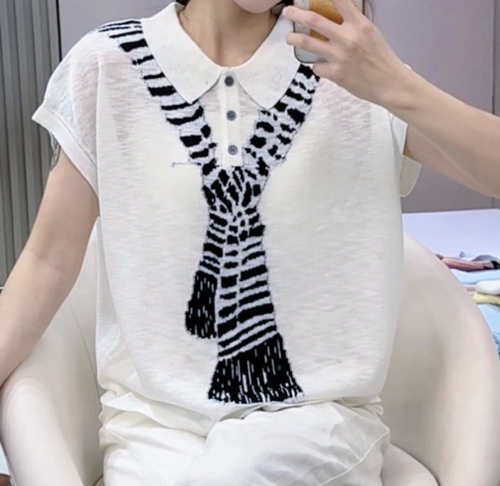 【CC301-CC400美树家】【浮力多多】2025新春新款针织上衣百搭女装