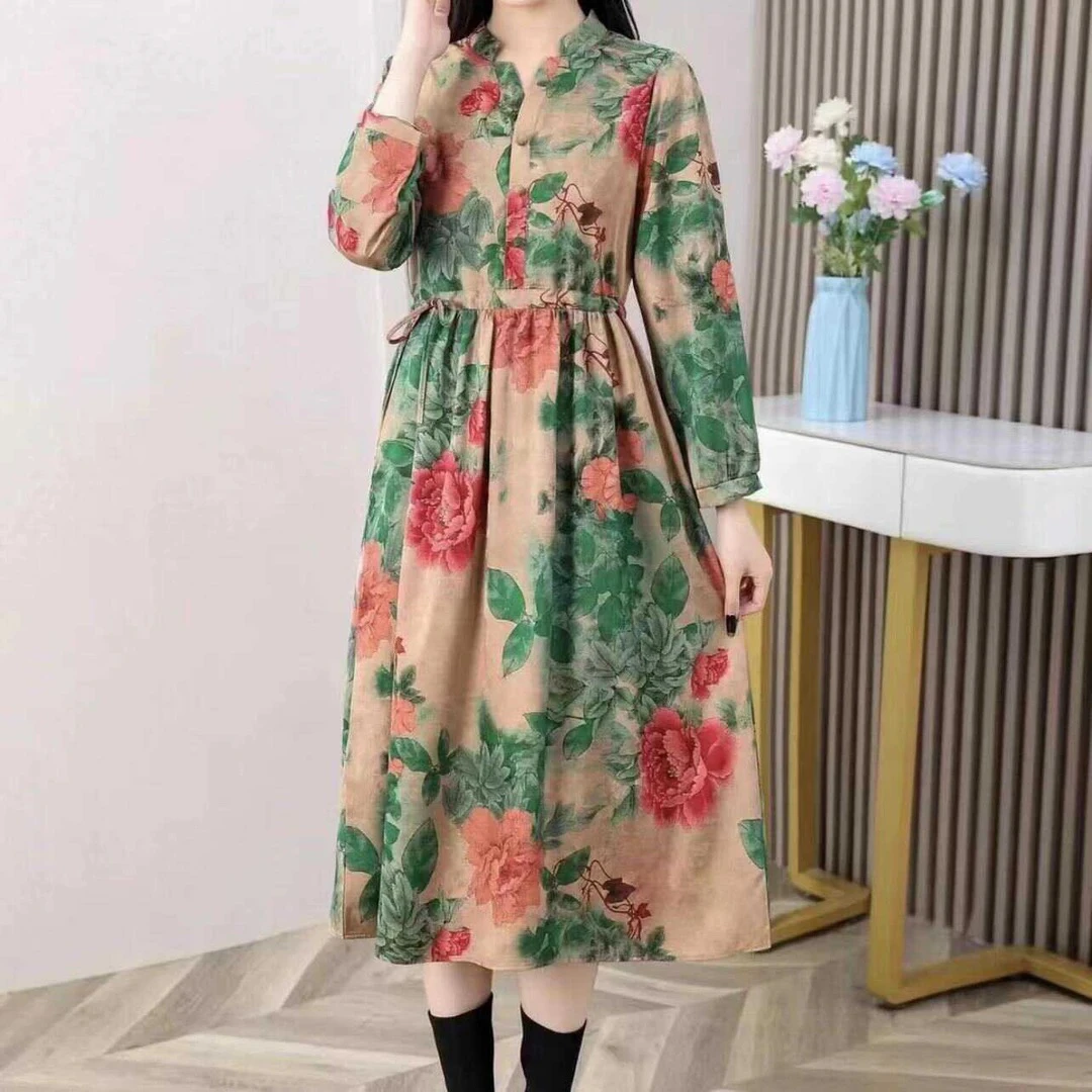 2005《粉丝专享》高品质时尚气质收腰连衣裙