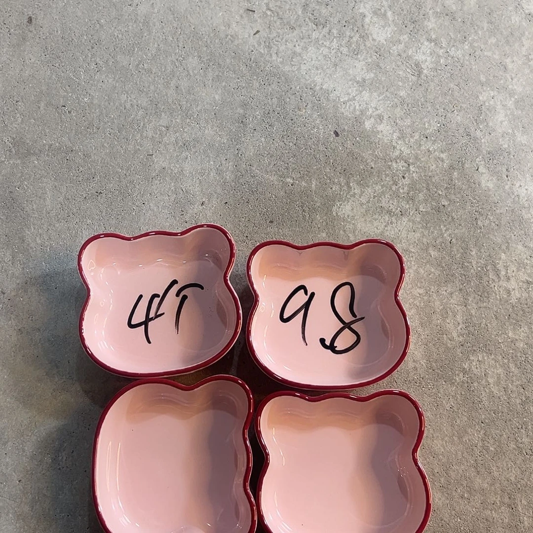 米其林小熊碟子4个