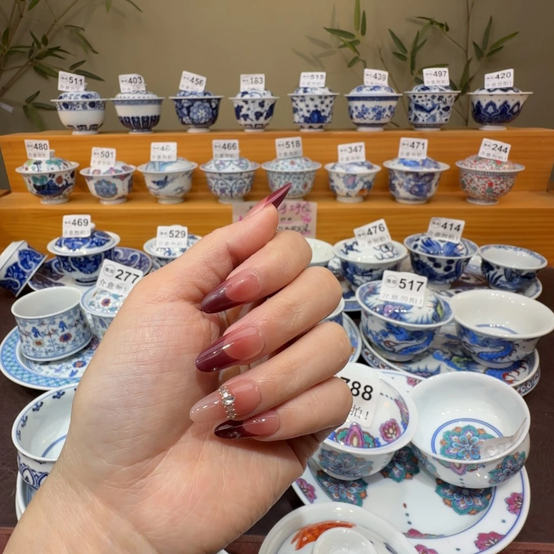 黑***总微瑕景德镇陶瓷杯子