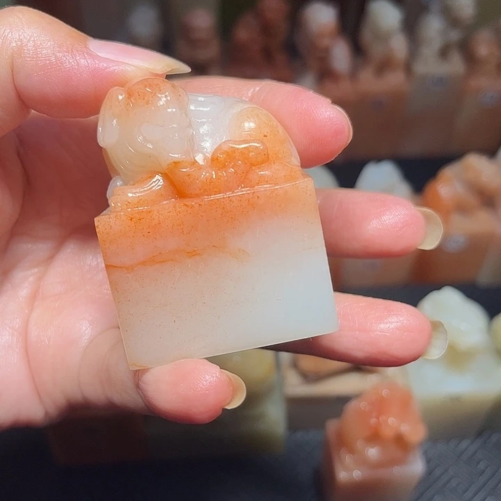 老挝石老挝保利石印章
