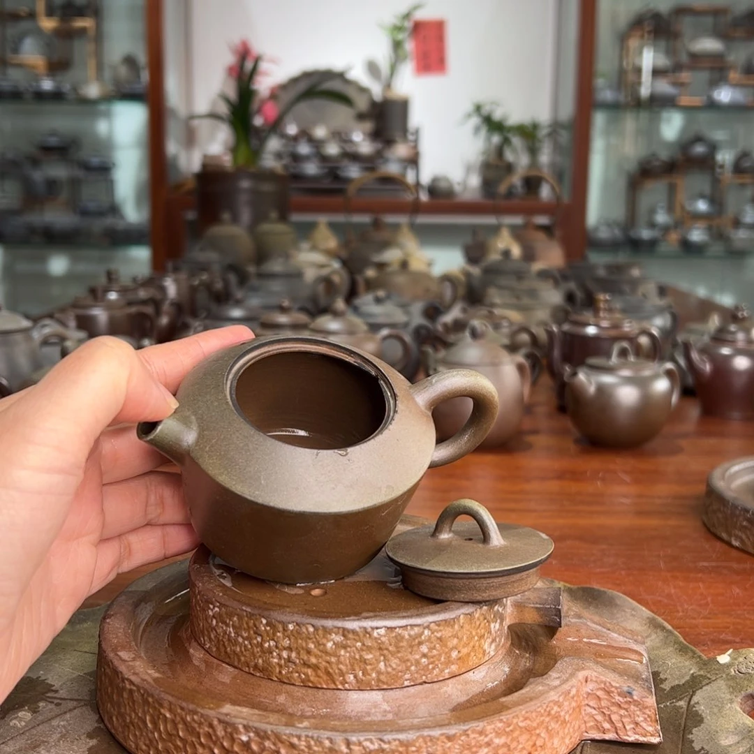 贵台龙窑柴烧茶壶A05
