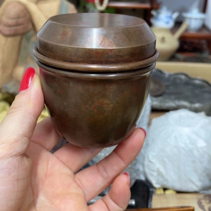 铜中古艺术品摆件