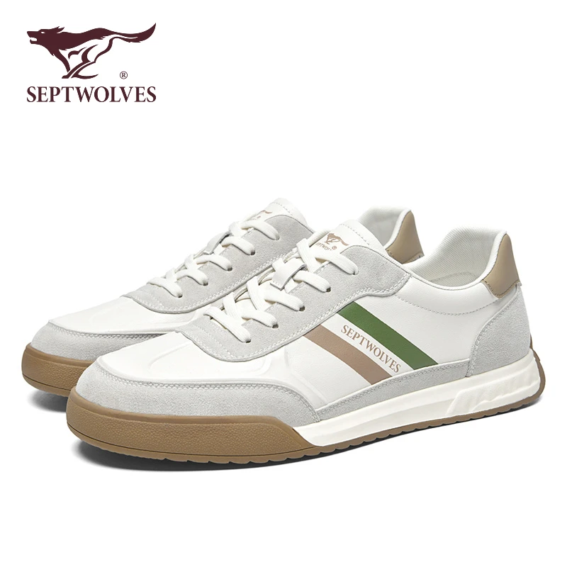 七匹狼正品男鞋秋季轻便百搭休闲板鞋透气防滑阿甘鞋德训运动潮鞋