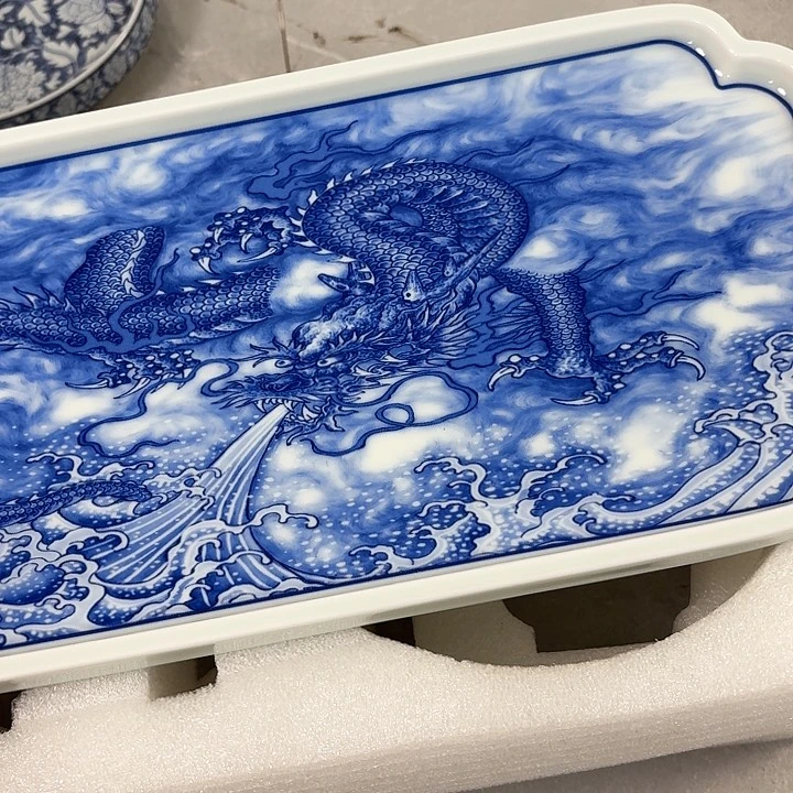 瓷片墨龙吸水干泡台