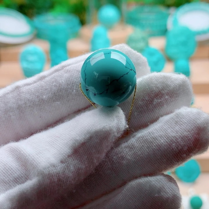 绿松石未镶嵌配饰