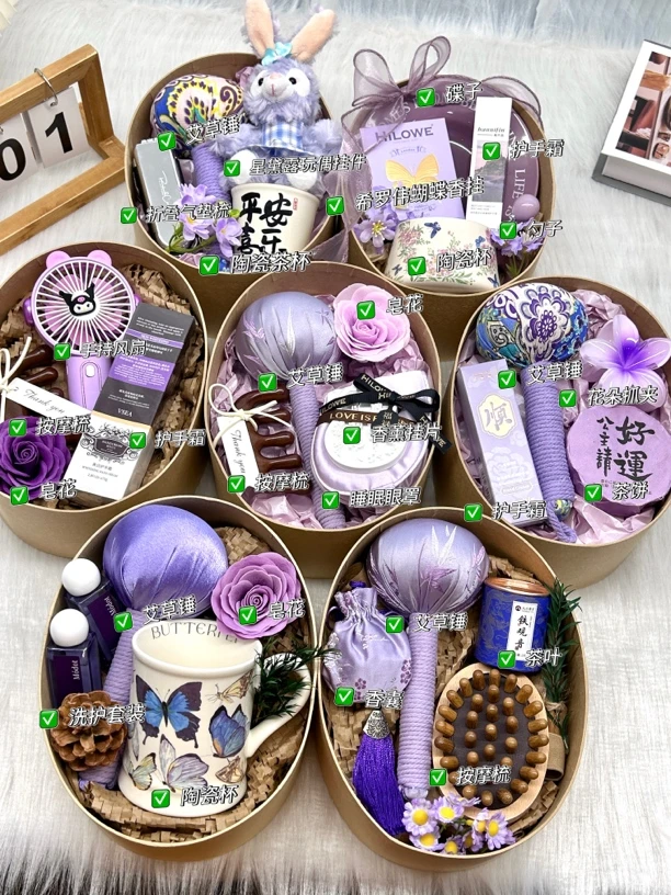 适合送生日 女友闺蜜 美业开业周年庆伴手礼 可定制内搭场合