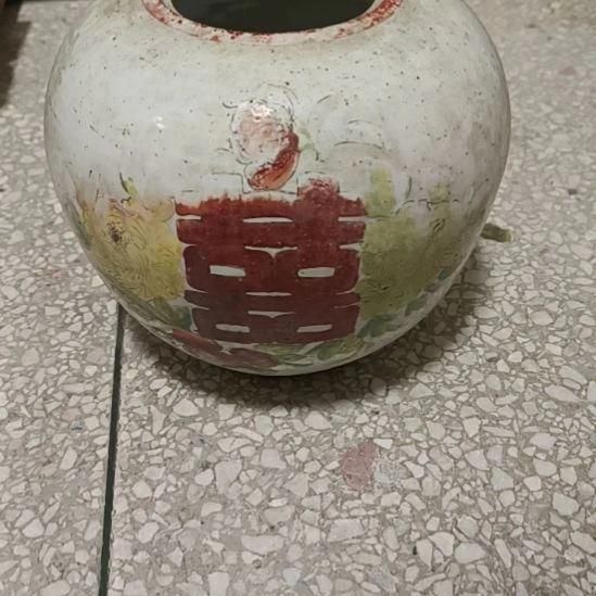 瓷片粉彩陶瓷摆件粉彩陶瓷摆件粉彩
