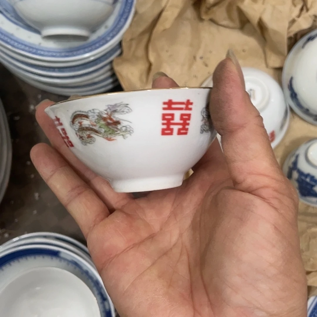 【闪购商品】瓷片前*者景德镇陶瓷9公分