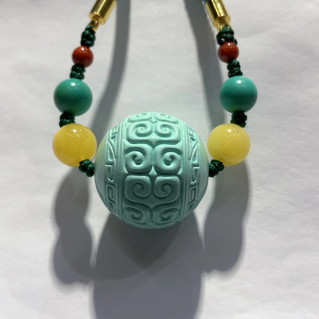 未镶嵌绿松石吊坠