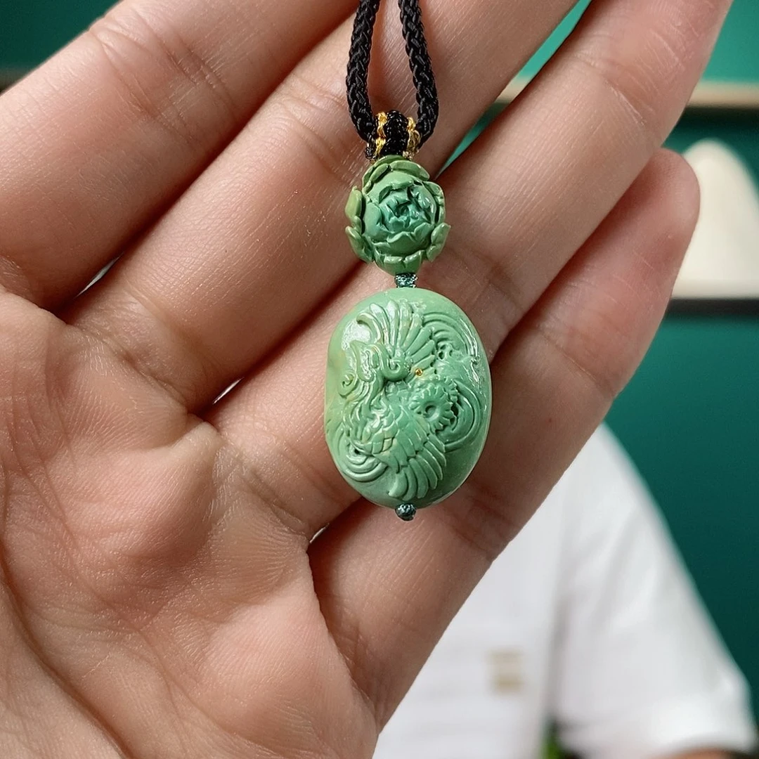 未镶嵌绿松石珠宝奇石