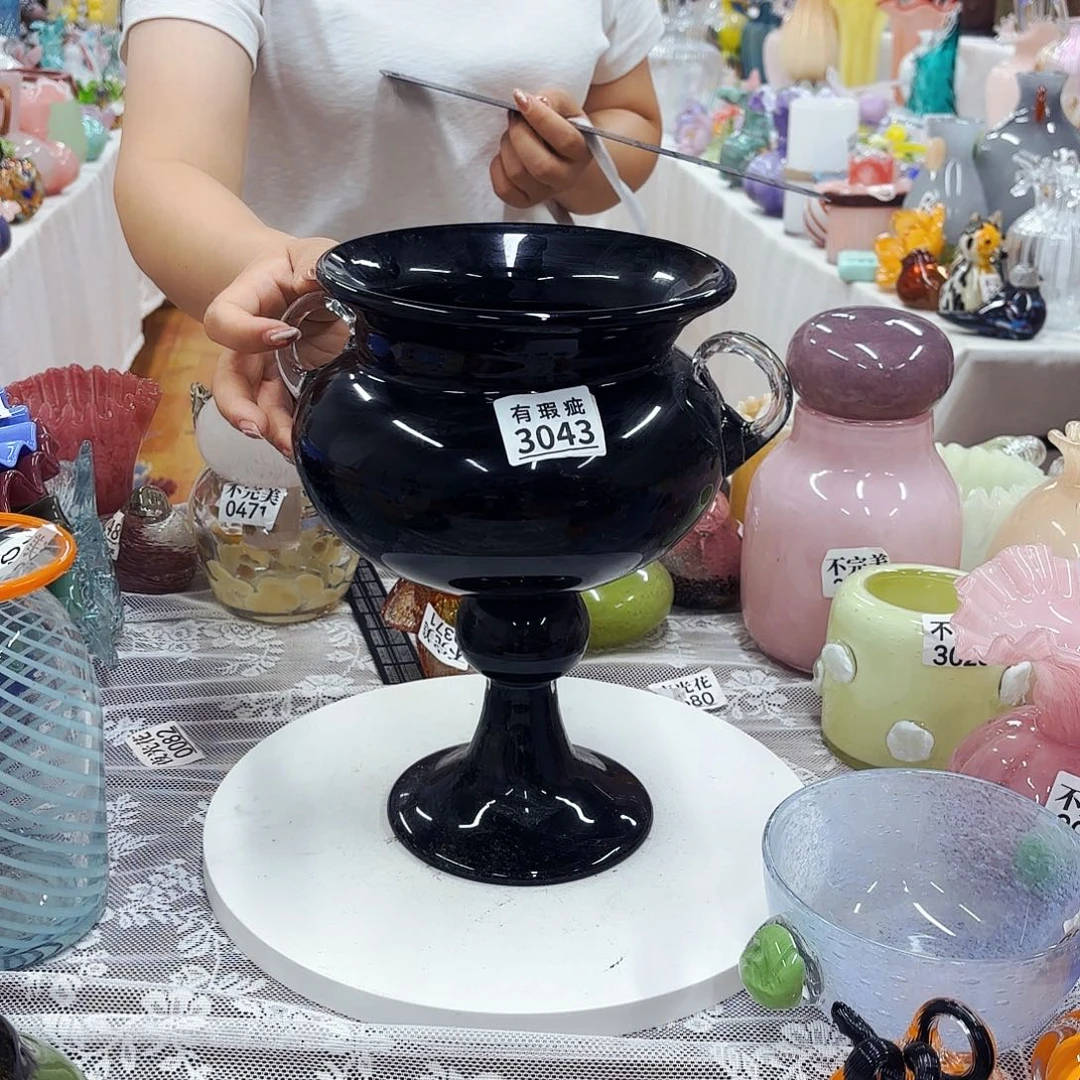 微瑕3043 安妮家居花瓶摆件不完美
