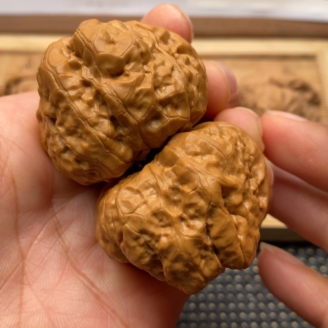 文玩核桃把件边43左右