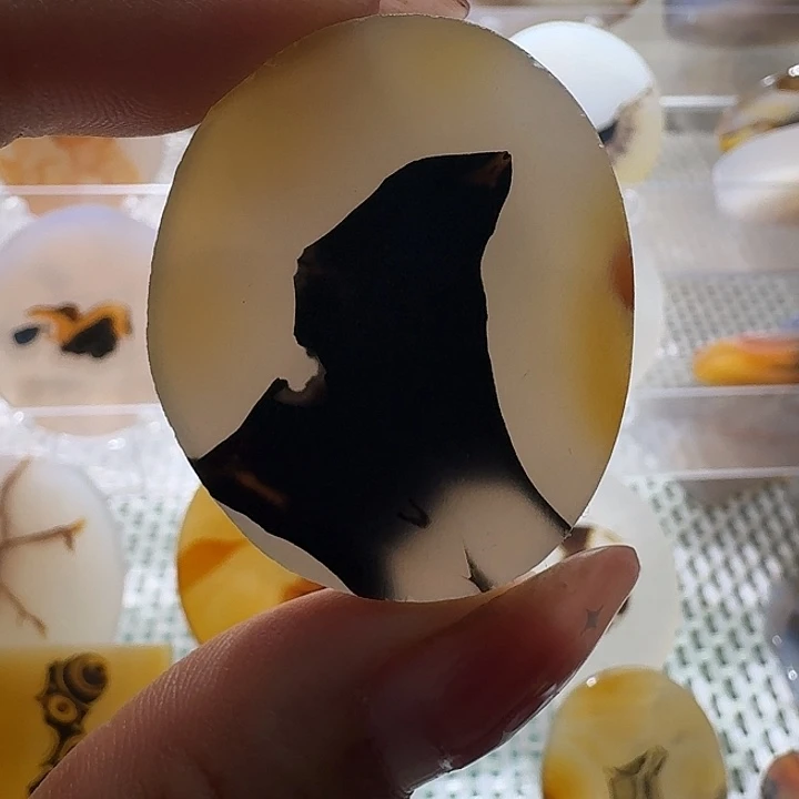 玛瑙/玉髓未镶嵌项链