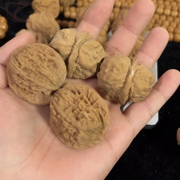 文玩核桃把件瑕疵蛤蟆头➕瑕疵四座楼，下播福利