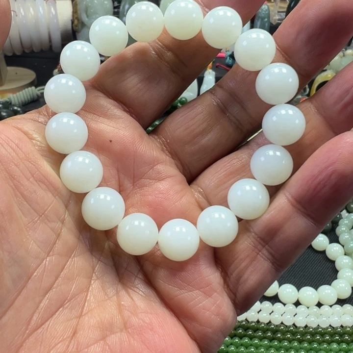 和田玉未镶嵌套链