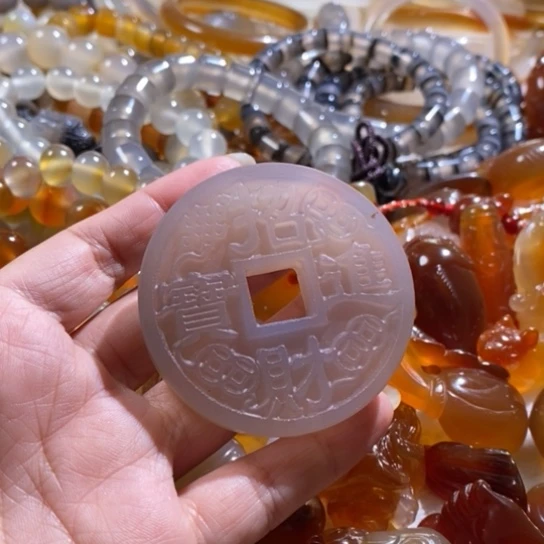 玛瑙/玉髓玛瑙手镯芯未镶嵌