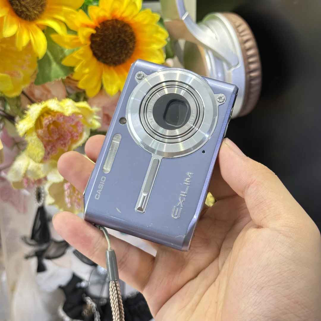 9新 Casio/卡西欧 卡西欧s500冷白皮柔焦复古感带配件