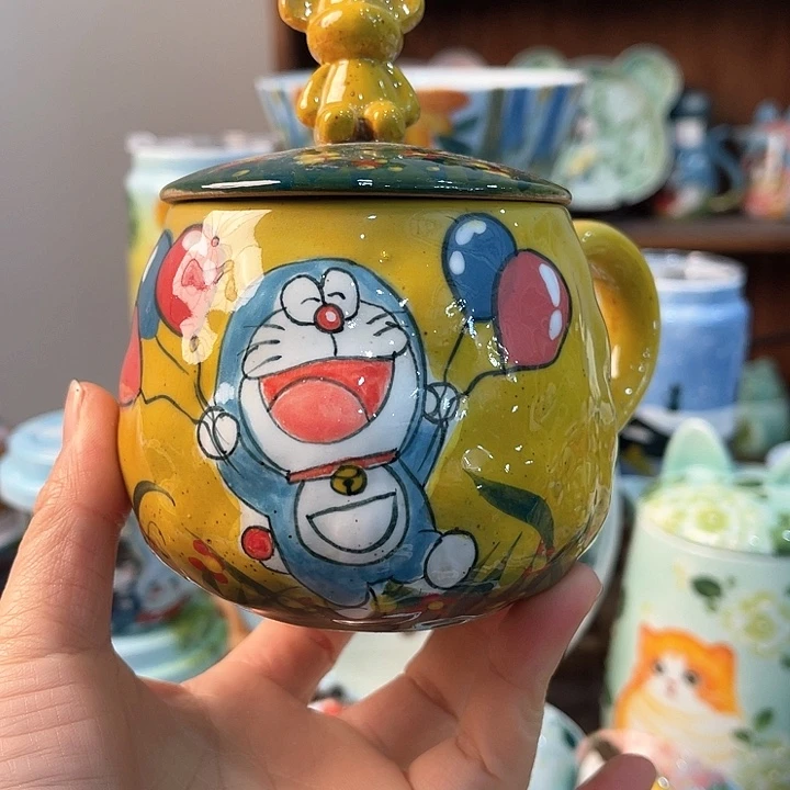 陶景德镇釉下手绘陶瓷