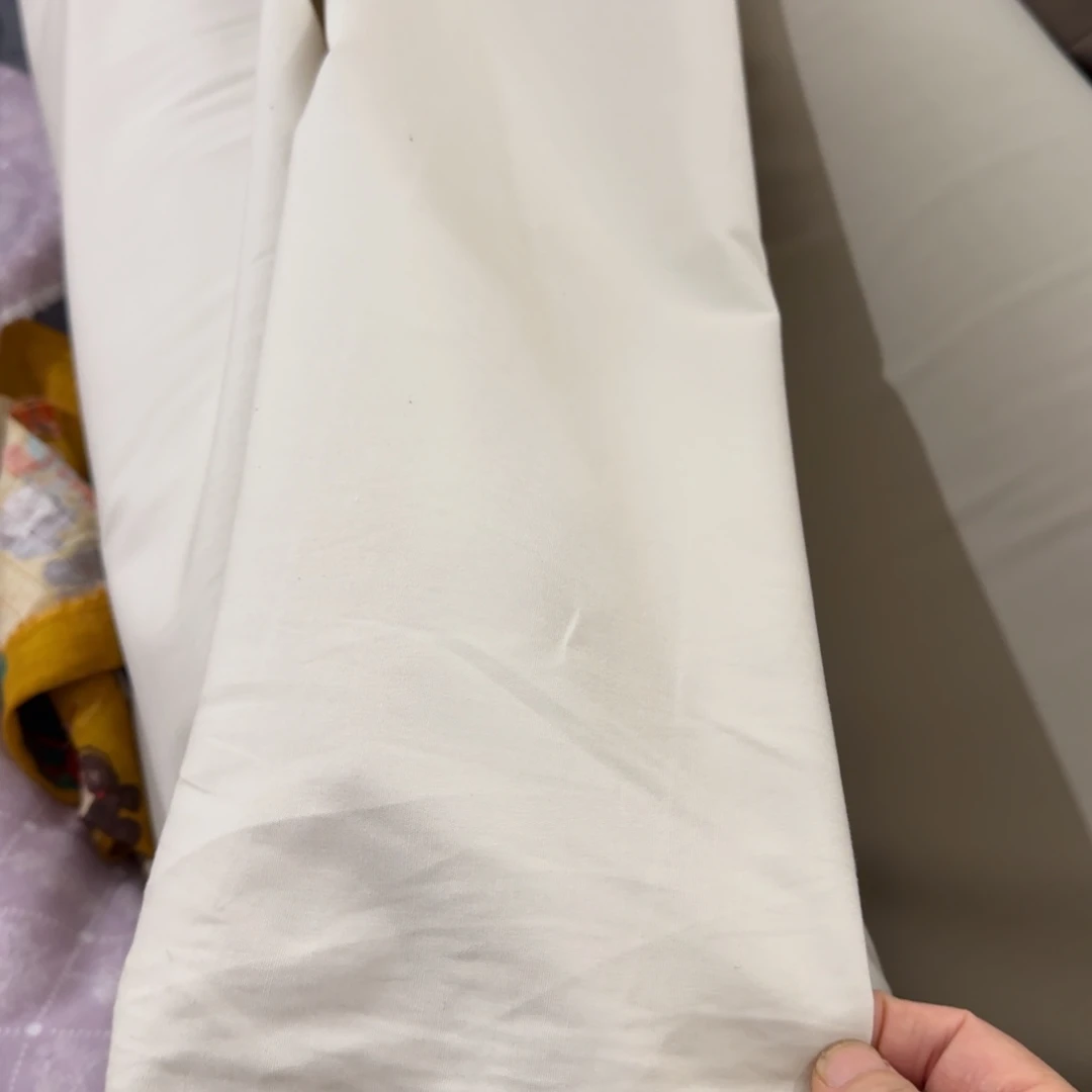 品牌纯棉细帆布1米价X1.1米宽D福袋9069奶杏