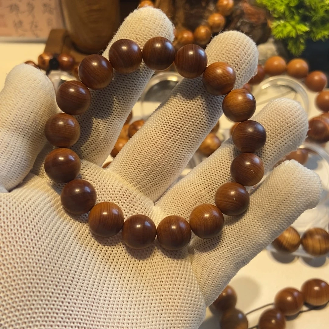 手串/手链柏木（崖柏）1.2干黑油崖柏手串