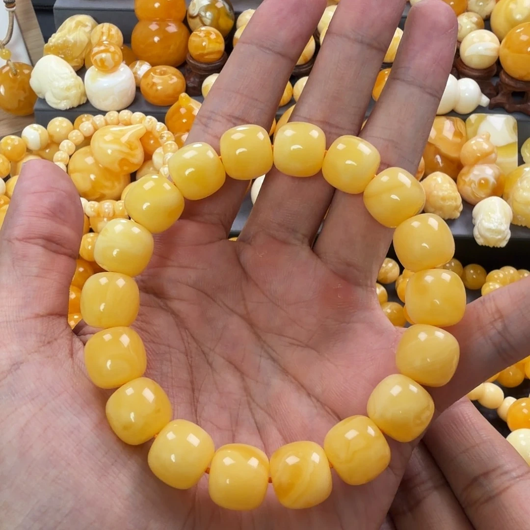 琥珀未镶嵌珠宝奇石13mm同料