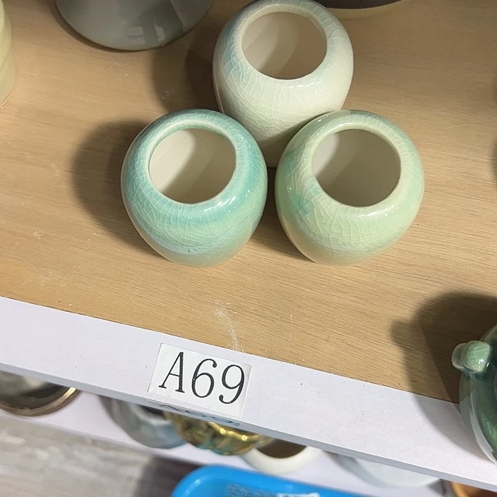微瑕陶瓷花盆满9.9发