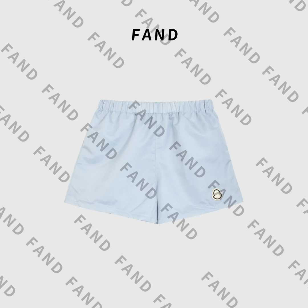 FAND品牌【Menkou】2025夏季透气显高五分短裤松紧腰外穿休闲裤