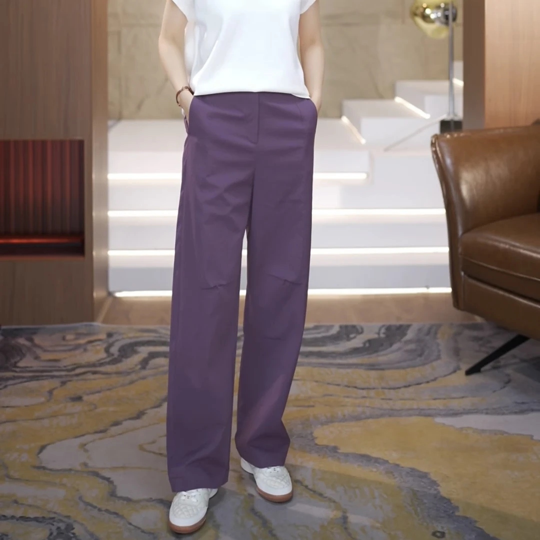 【渲渲推荐】QQ-17000春季时尚百搭弯刀休闲裤