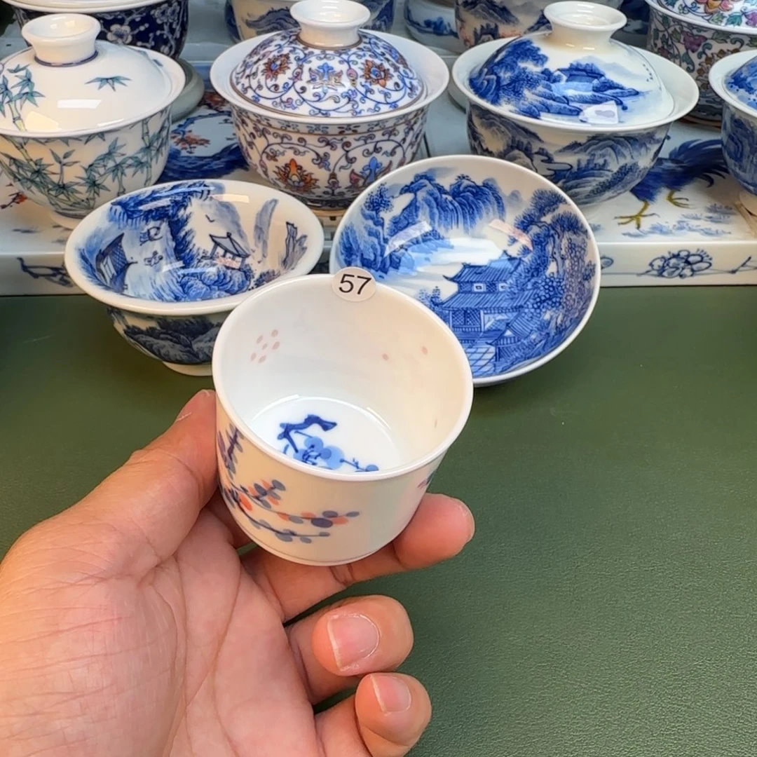 纯手绘纯手工茶具57