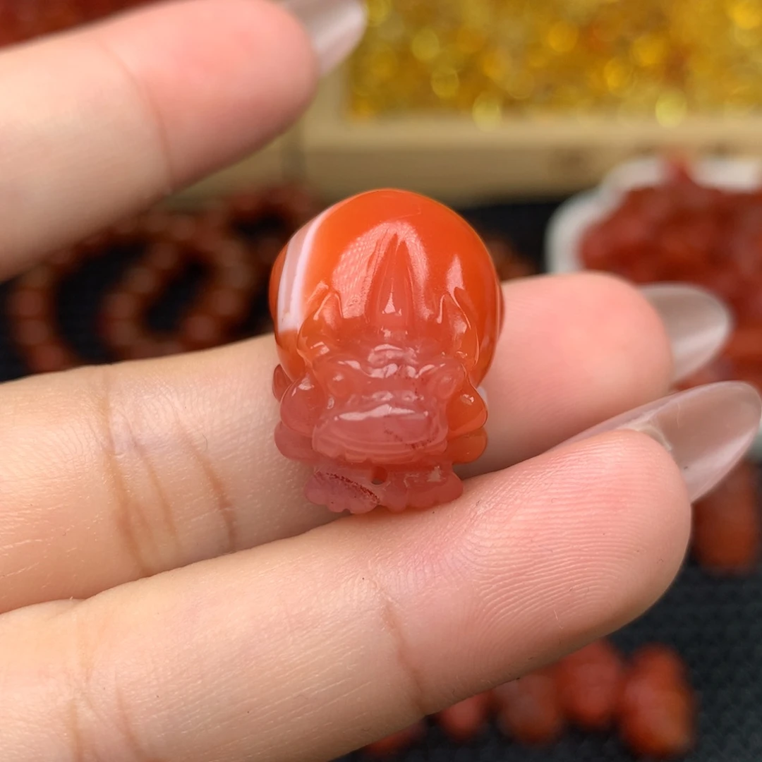 吊坠(不含链)未镶嵌南红玛瑙