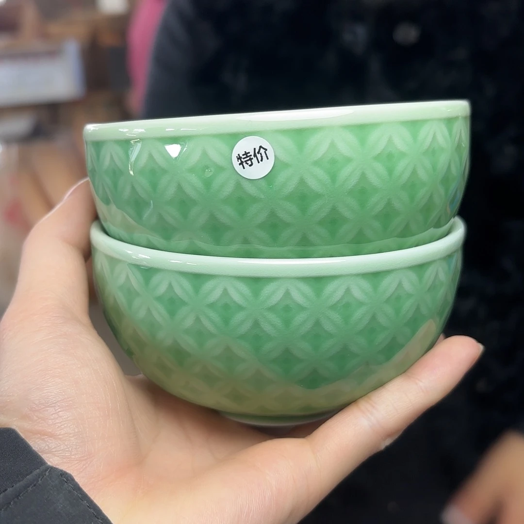 龙泉云间青瓷小米茶器