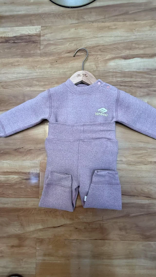 婴幼高腰秋冬加厚保暖套装