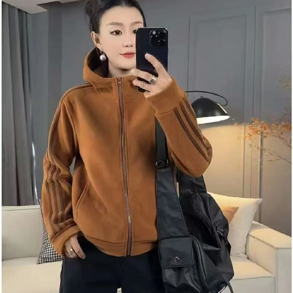 2025秋装新款米莱虹鑫德绒外套