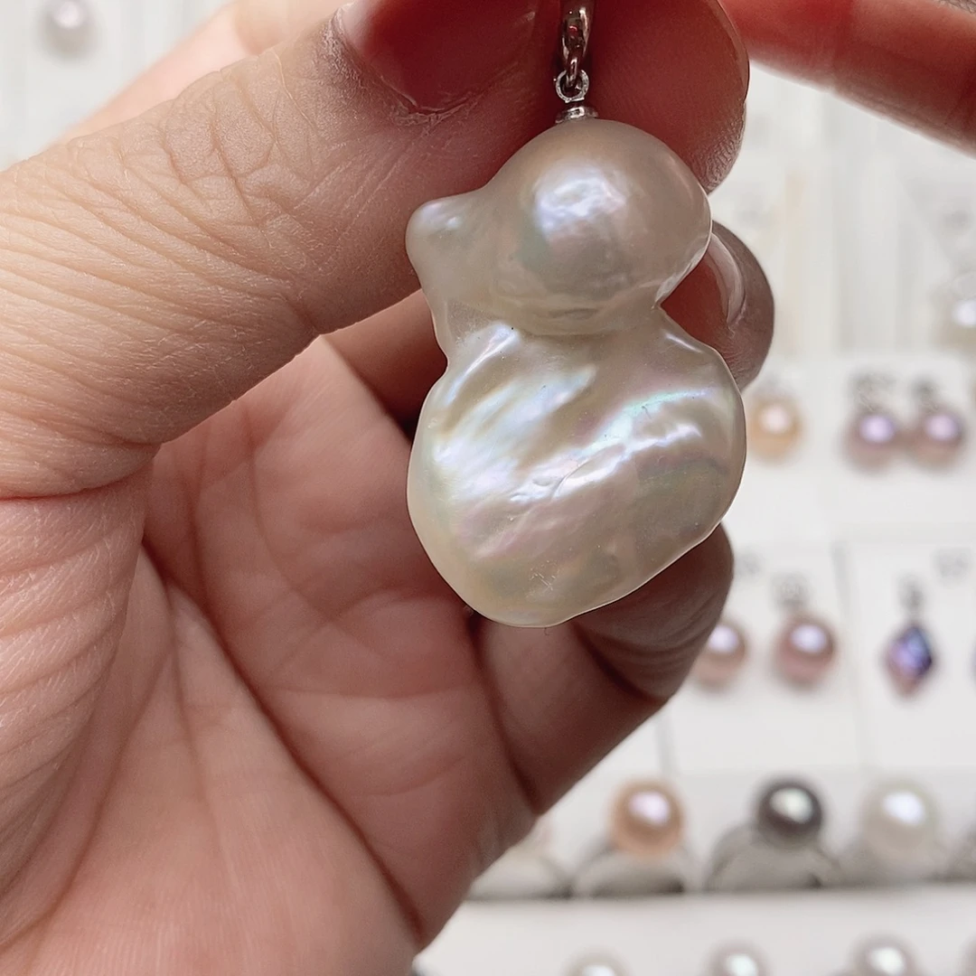 颈饰合金淡水珍珠016