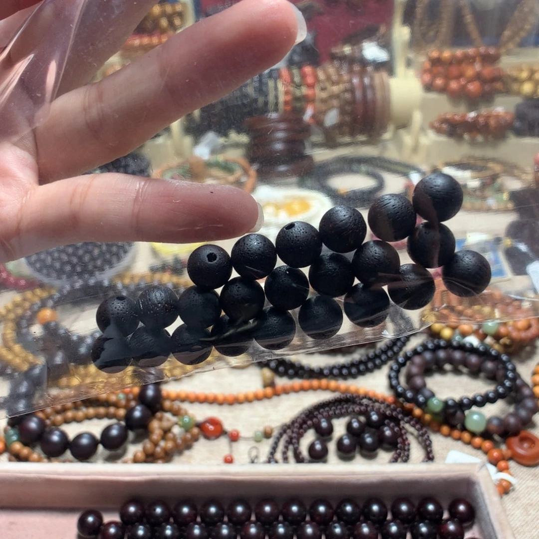 小叶紫檀手串/手链-**8降真香23颗