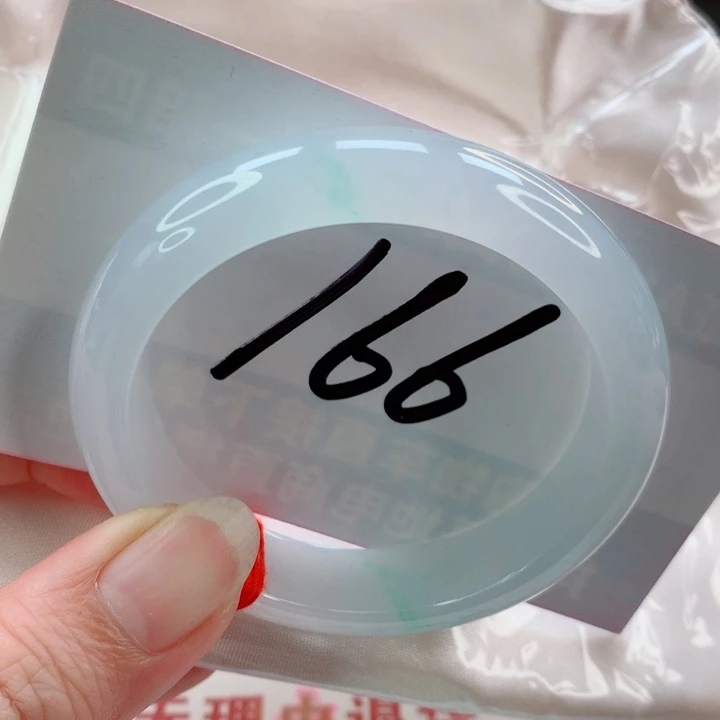 翡翠未镶嵌手镯正50