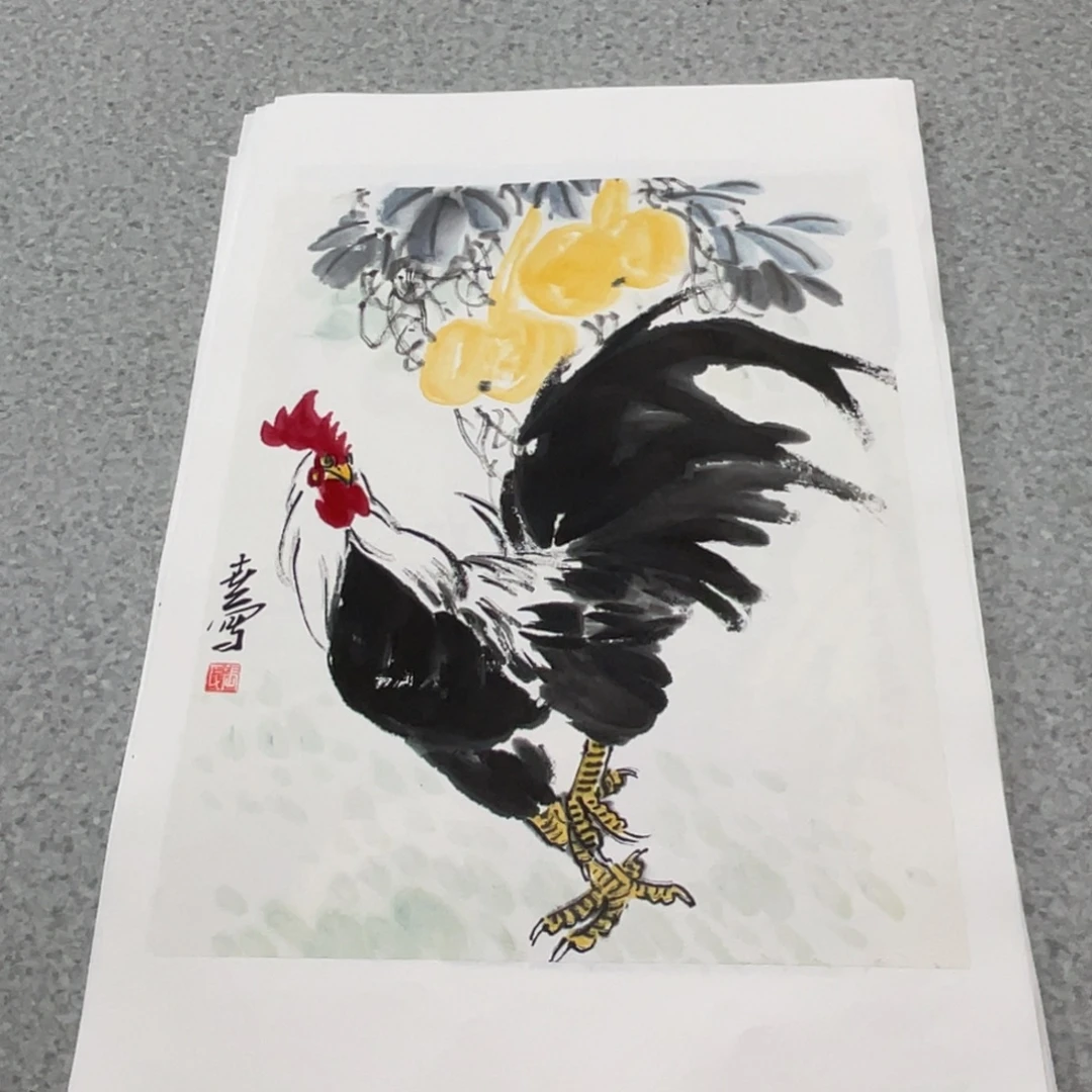 国画1.4平尺国画作品